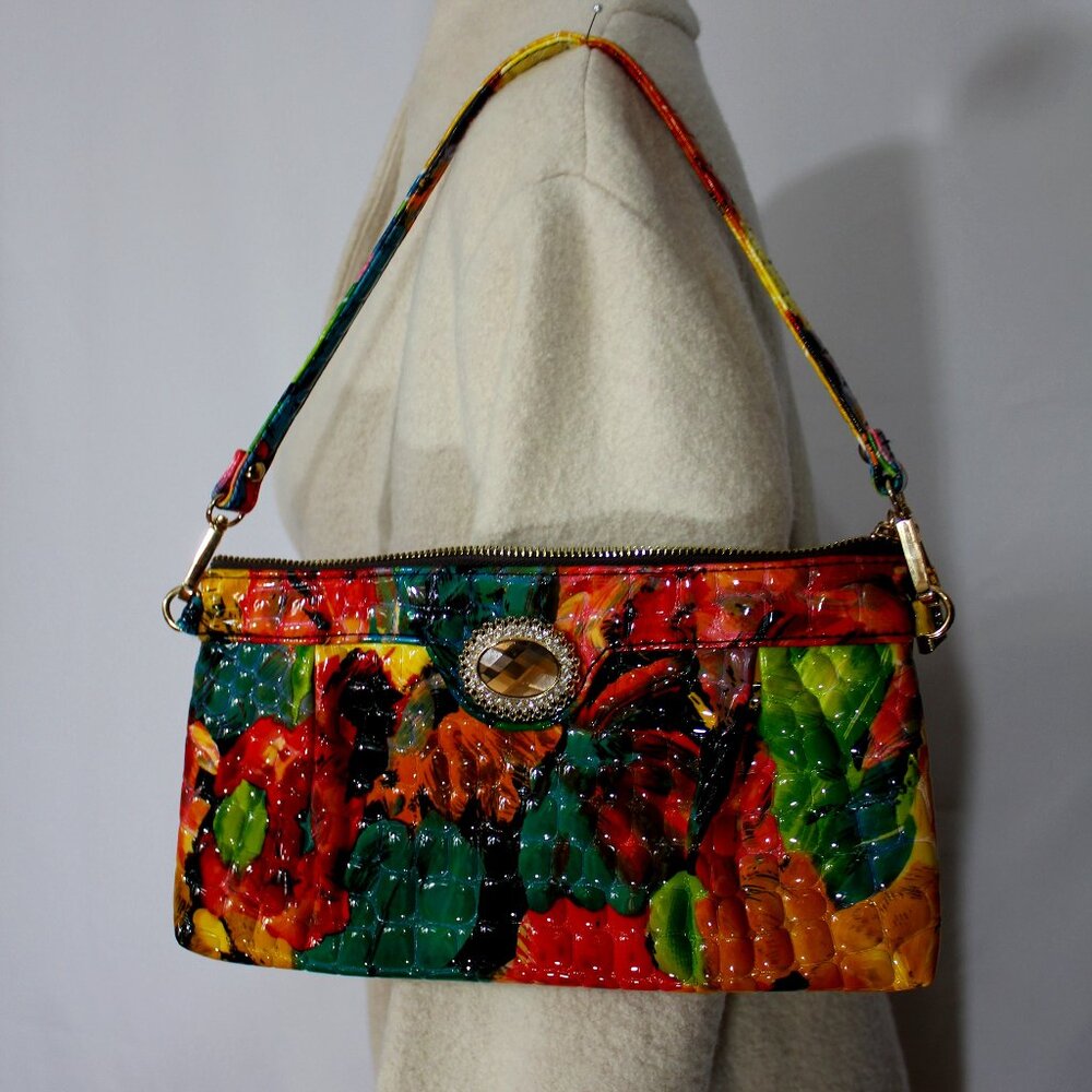 Bolando Boldo Collection Designer Floral Zippers … - image 1